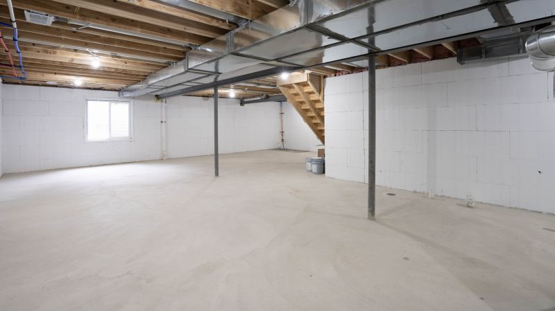 Basement Concrete Installation