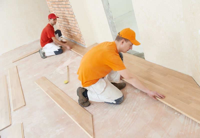 Hickory Floor Installation